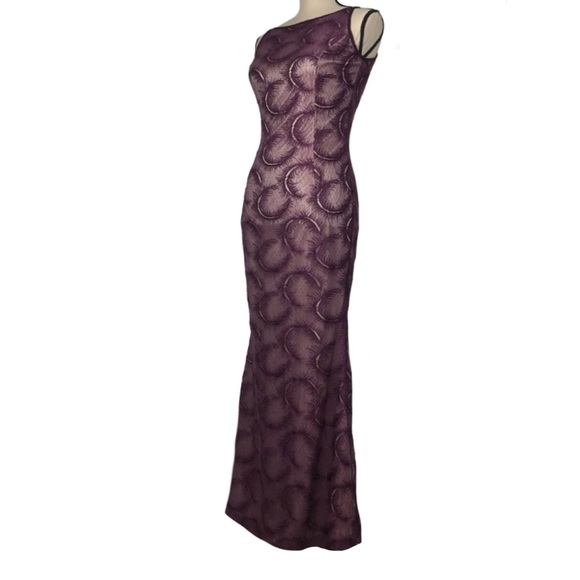 Scott McClintock Dresses & Skirts - 90’s Vintage Homecoming Dress Womens 0-2 Long Lace